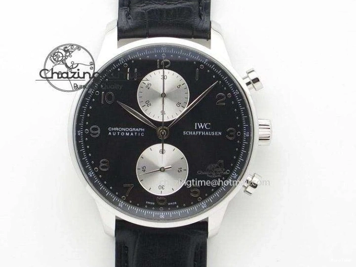 MIROTIME 0207 Compact Portuguese IW545409 RG ZF 1:1 Best Edition White Dial On Brown Leather Strap A 7336